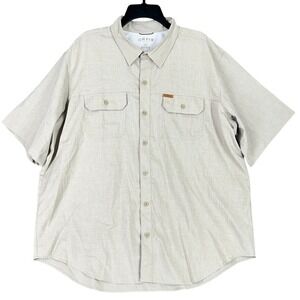 Orvis Heritage Explorer Travelcore Wilderness Utility Casual Shirt Mens XXL‎